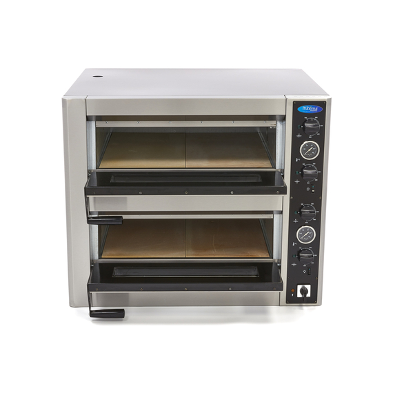 Maxima Gastro Pizzaofen - Passt 4 x Ø 30 cm Pizzas - Doppeldeck, Bild 7
