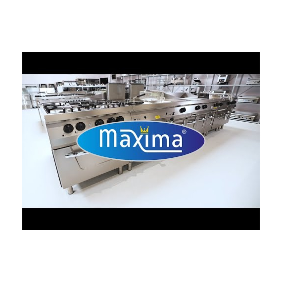 Maxima Gastro Heavy Duty Grillplatte - Glatt - Einzeleinheit - 70 cm Tief - Gas, Bild 2