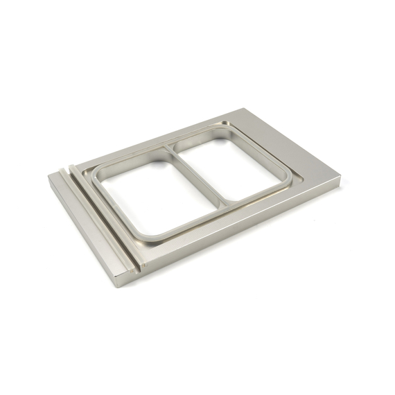 Maxima Menu Tray 227 x 178 mm - Small - 2 Compartments
