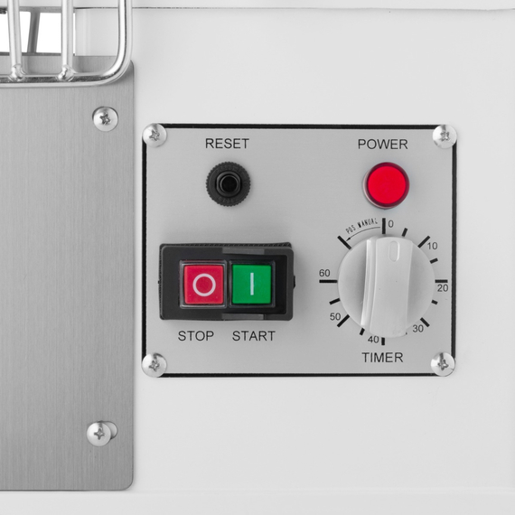 Maxima Gastro Teigmischer - 8 l - 4,5 kg Teig - Weiß, Farbe: Weiß, Bild 11