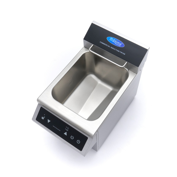 Maxima Gastro Fritteuse - 8 l -  1 Körb - Induktion - mit Ablasshahn, Bild 5