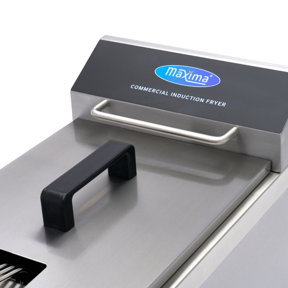 Maxima Gastro Fritteuse - 8 l -  1 Körb - Induktion - mit Ablasshahn, Bild 10