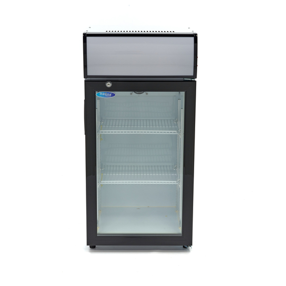 Maxima Gastro Getränkekühlschrank - 80 l - 2 Verstellbare Regale, Bild 2
