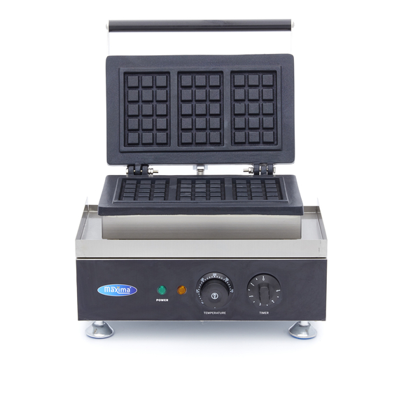 Maxima Gastro Waffelmacher - 3 Stück - Belgier, Bild 2