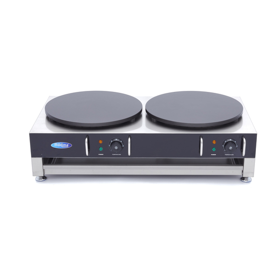 Maxima Gastro Crepes Maker - Doppelte Crepes - 2 x 40 cm - inkl. Teigverteiler, Bild 2