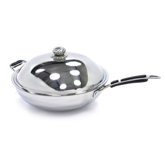 Maxima Gastro Wok Deckel - Ø36 cm - Edelstahl - Induktion, Bild 3