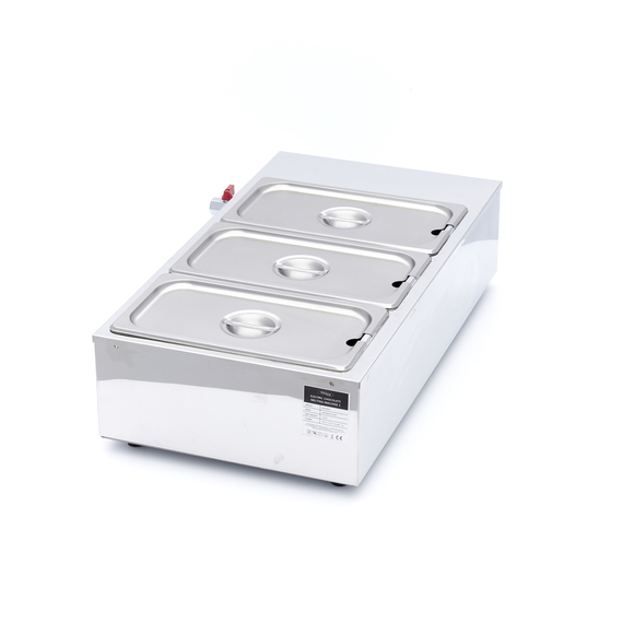 Maxima Schokoladenschmelzer - 3 x 1/3 GN 10 cm, Bild 4