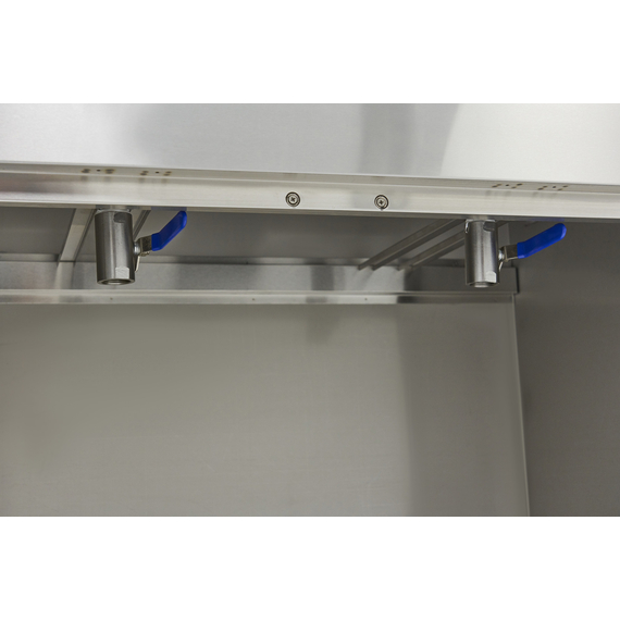 Maxima Gastro Fritteuse - 2 x 16 l - 2 Körbe - mit Ablasshahn und Ständer - 400V, Bild 7