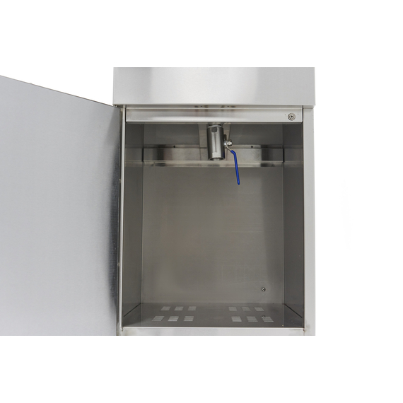 Maxima Gastro Fritteuse - 16 l - 1 Korb - mit Ablasshahn und Ständer - 400V, Bild 6