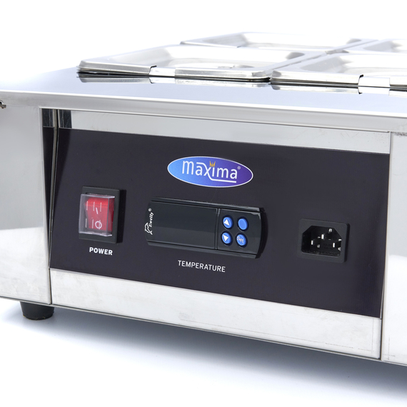 Maxima Schokoladenschmelzer - 4 x 1/6 GN 10 cm, Bild 5