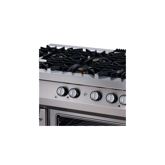 Maxima Gastro Premium Herd - 6 Brenner - Dreifache Einheit - 90 cm Tief - inkl. Ofen - Gas, Bild 4