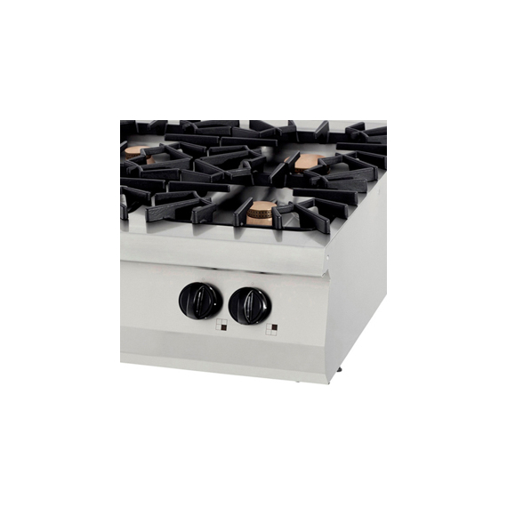 Maxima Gastro Premium Kochfeld - 4 Brenner - Doppeleinheit - 90 cm Tief - Gas, Bild 3