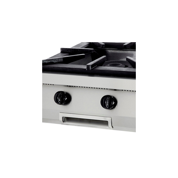 Maxima Gastro Premium Kochfeld - 1 Brenner - Doppeleinheit - 90 cm Tief - Gas, Bild 3