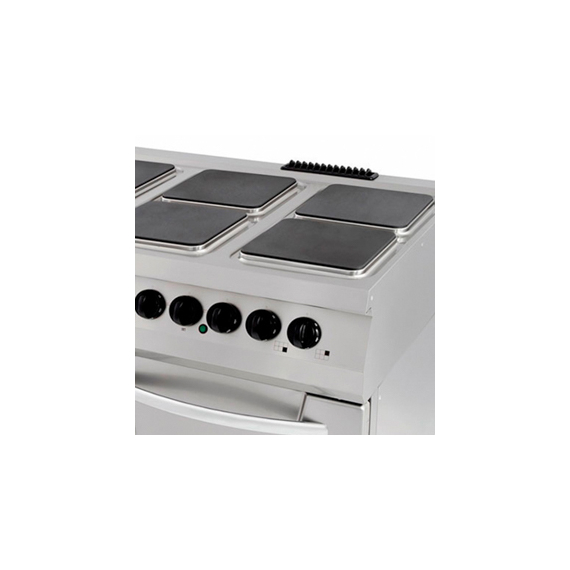 Maxima Gastro Premium Herd - 6 Brenner - Dreifache Einheit - 90 cm Tief - inkl. Ofen - Elektrisch, Bild 3