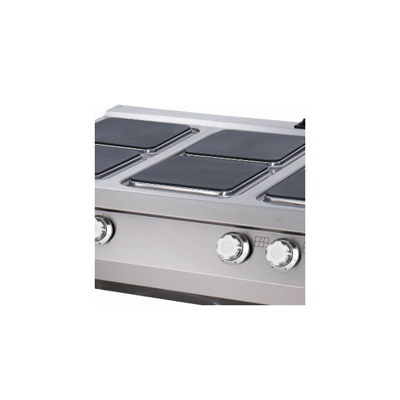 Maxima Gastro Premium Kochfeld - 6 Brenner - Dreifache Einheit - 90 cm Tief - Elektrisch, Bild 5