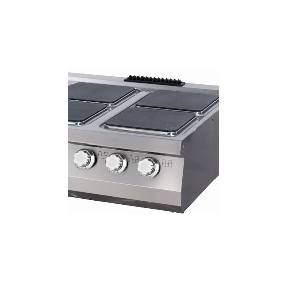 Maxima Gastro Premium Kochfeld - 4 Brenner - Doppeleinheit - 90 cm Tief - Elektrisch, Bild 3