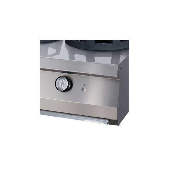 Maxima Gastro Premium Wok Herd - 2 x 28,5 Kochringe - Doppeleinheit - 90 cm Tief - Gas, Bild 5