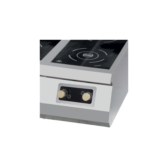 Maxima Gastro Premium Induktionskochfeld - 4 Brenner - Doppeleinheit - 90 cm Tief - Elektrisch, Bild 3