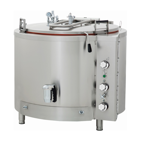 Maxima Gastro Kochkessel - 325 l - Indirekt - Gas