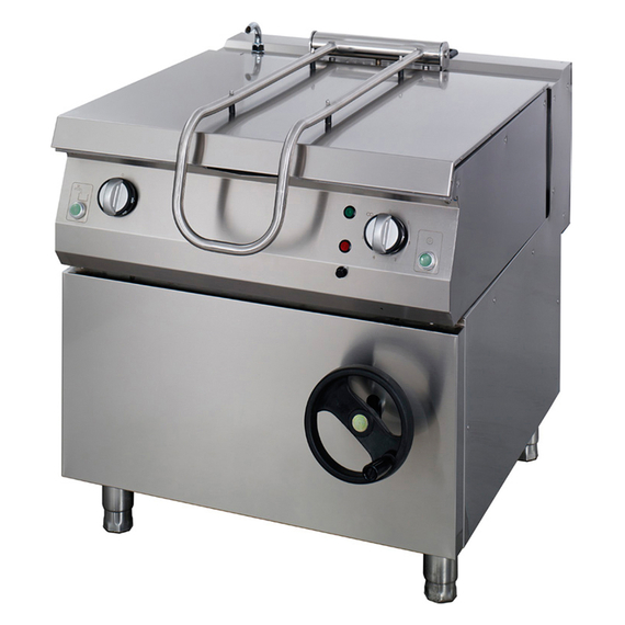 Maxima Gastro Premium Kippbratpfanne - 130 l - 90 cm Tief - Elektrisch - 400 V