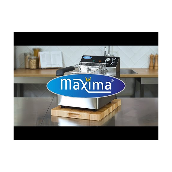 Maxima Gastro Fritteuse - 8 l - 1 Korb - Bis zu 1,4 kg Pommes Frites, Bild 9