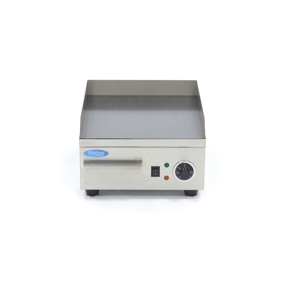 Maxima Gastro Grillplatte - Glatt - 36 cm - inkl. Tropfschale, Bild 2