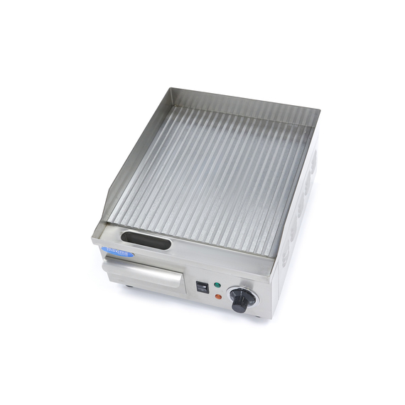 Maxima Gastro Grillplatte - Gerillt - 36 cm - inkl. Tropfschale, Bild 5