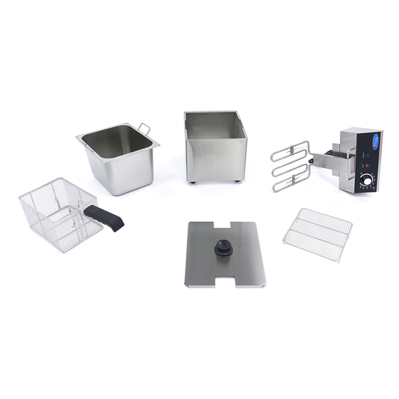 Maxima Gastro Fritteuse - 8 l - 1 Korb - Bis zu 1,4 kg Pommes Frites, Bild 8