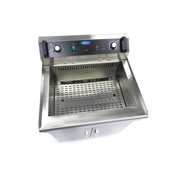 Maxima Gastro Fritteuse - 35 l - 1 Korb - mit Ablasshahn - 400 V, Bild 8