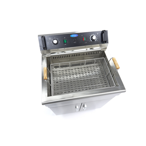 Maxima Gastro Fritteuse - 30 l - 1 Korb - mit Ablasshahn und Ständer, Bild 6