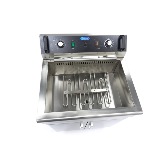 Maxima Gastro Fritteuse - 30 l - 1 Korb - mit Ablasshahn und Ständer, Bild 8