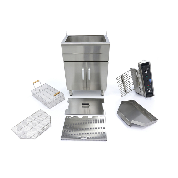 Maxima Gastro Fritteuse - 35 l - 1 Korb - mit Ablasshahn - 400 V, Bild 10