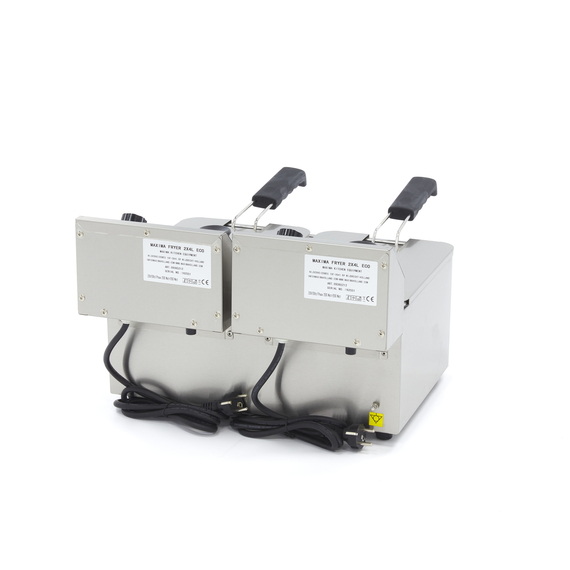 Maxima Gastro Fritteuse - 2 x 4 l - 2 Körbe - Bis zu 1,5 kg Pommes Frites, Bild 4