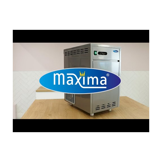 Maxima Gastro Eiswürfelmaschine - 30 kg/Tag - Zerkleinert/Flocken - Wasser Gekühlt, Bild 5