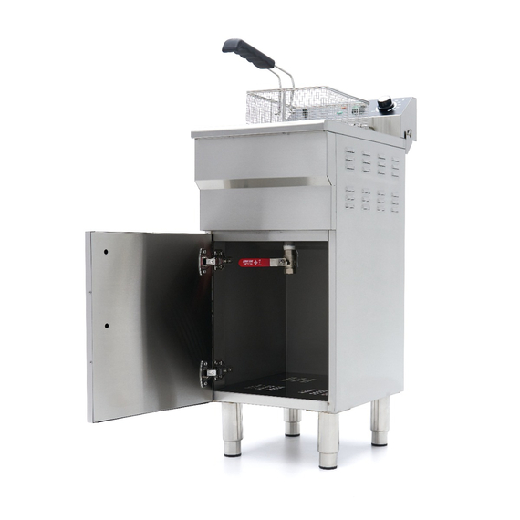 Maxima Gastro Fritteuse - 16 l - 1 Korb - mit Ablasshahn und Ständer - 230V, Bild 14