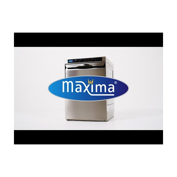 Maxima Gastro Gläserspülermaschine - 35 x 35 cm - mit Abfluss, Spülenhilfe und Seifenpumpe, Bild 11