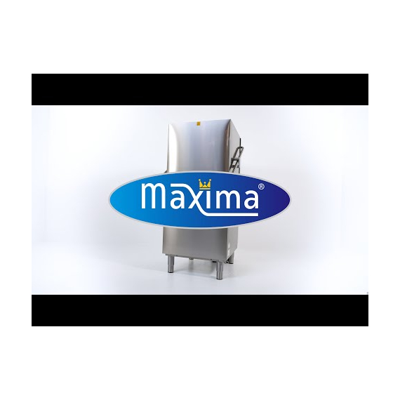 Maxima Haubenspülmaschine - 50x50cm - mit Abfluss-, Spül- und Seifenpumpen - 400V, Bild 13