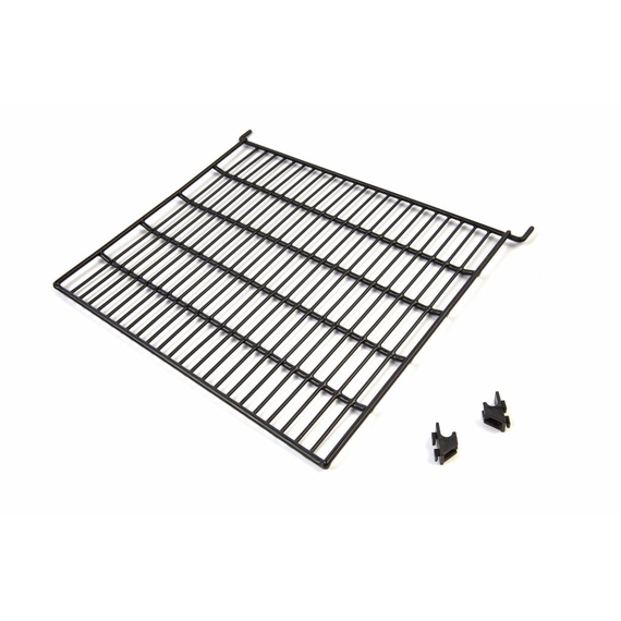 Maxima Shelf Showcase Incl. 2 Clips Black for Refigurated Display Case 235L