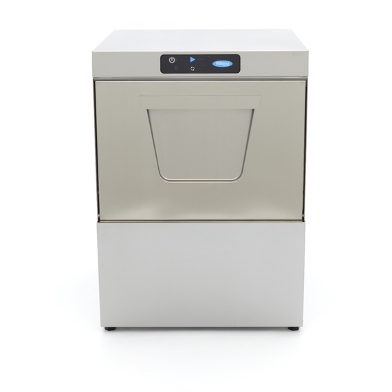 Maxima Gastro Geschirrspüler-Unterbau - 50 x 50 cm - mit Abfluss-, Spülenhilfe- und Seifenpumpen - Digital Anzeige - 400 V, Bild 2