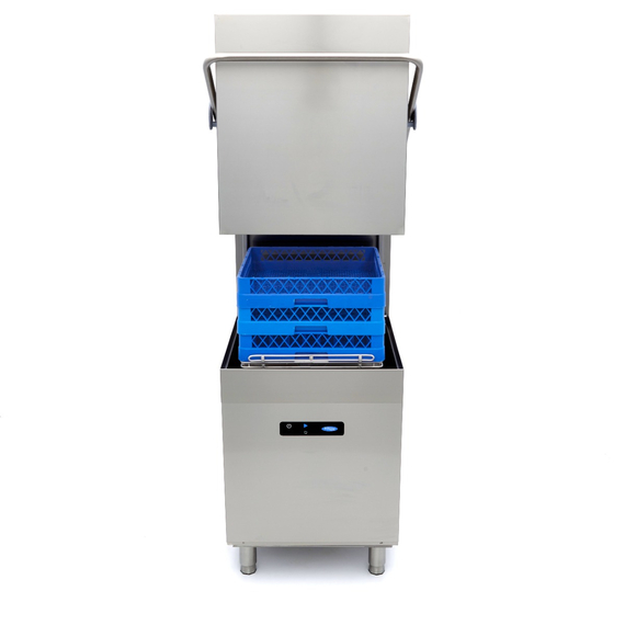 Maxima Gastro Haubenspülmaschine - 50 x 50 cm - mit Spülenhilfe- und Seifenpumpen - Digital Anzeige - 400 V, Bild 2