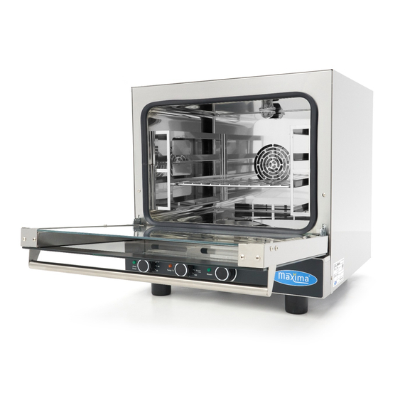 Maxima Gastro Combi - Dampfofen - Passt 4 x 2/3 GN Tabletts - Analog, Bild 5