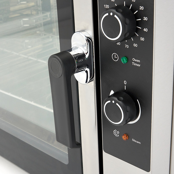 Maxima Gastro Combi - Dampfofen - Passt 6 Tabletts (1/1 GN / 60 x 40 cm) - Analog - 400 V, Bild 9