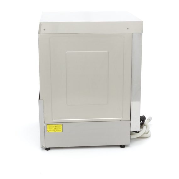 Maxima Gastro Geschirrspüler-Unterbau - 50 x 50 cm - mit Abfluss-, Spülenhilfe- und Seifenpumpen - Digital Anzeige - 230 V, Bild 3