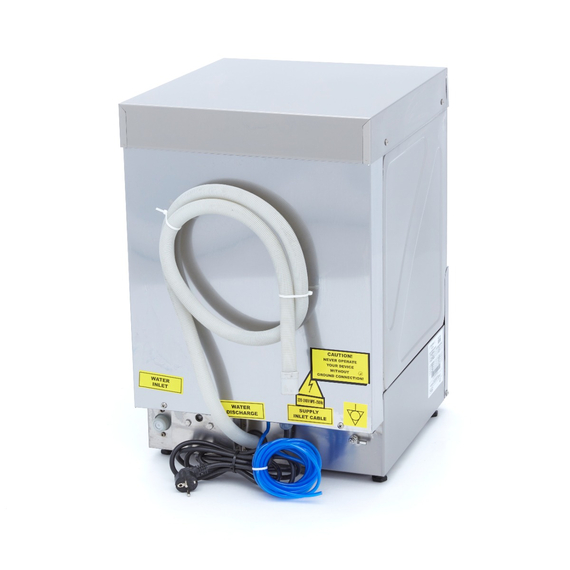 Maxima Gastro Gläserspülermaschine - 35 x 35 cm - mit Spülenhilfepumpe - Digital Anzeige - 230 V, Bild 4