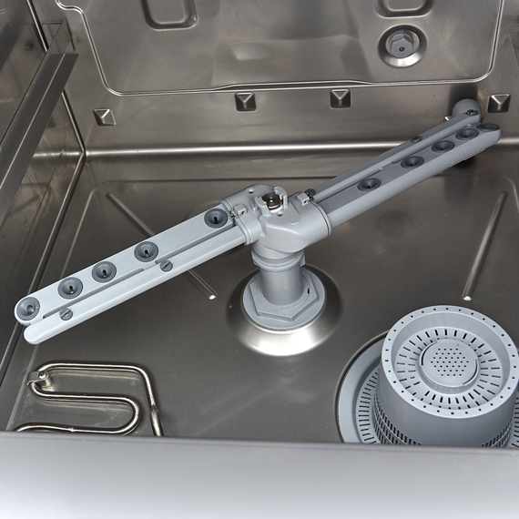 Maxima Gastro Geschirrspüler-Unterbau - 50 x 50 cm - mit Abfluss-, Spülenhilfe- und Seifenpumpen - 400 V, Bild 9