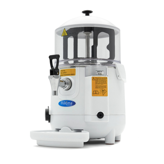 Maxima Gastro Spender für Heiße Schokolade - 5L - Weiß