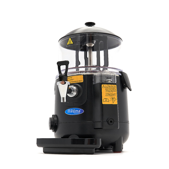 Maxima Gastro Spender für Heiße Schokolade - 5L - Schwarz