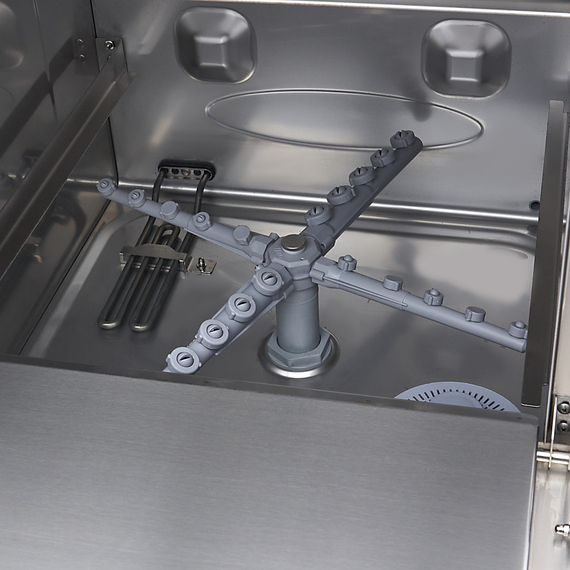 Maxima Gastro Geschirrspüler-Unterbau - 50 x 50 cm - mit Spülenhilfepumpe - Digital Anzeige - 400 V, Bild 10