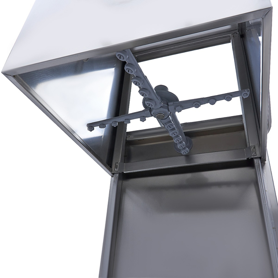 Maxima Gastro Haubenspülmaschine - 50 x 50 cm - mit Spülenhilfe- und Seifenpumpen - Digital Anzeige - 400 V, Bild 9