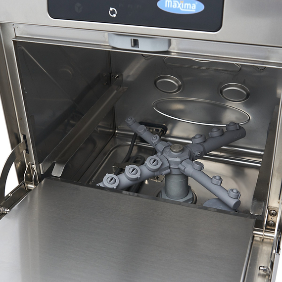 Maxima Gastro Gläserspülermaschine - 35 x 35 cm - mit Spülenhilfepumpe - Digital Anzeige - 230 V, Bild 10